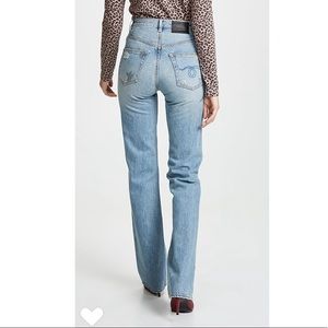 Size 28 NWT R13 Colleen Straight Jeans in Holly